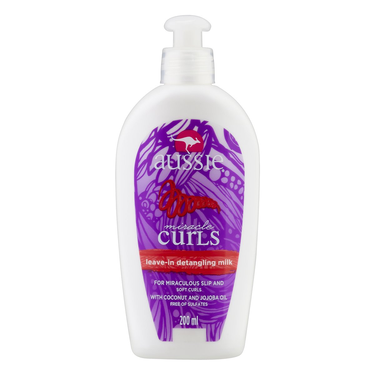 Aussie Creme Leave In Detangling Milk Miraculously Curls 200 Ml
