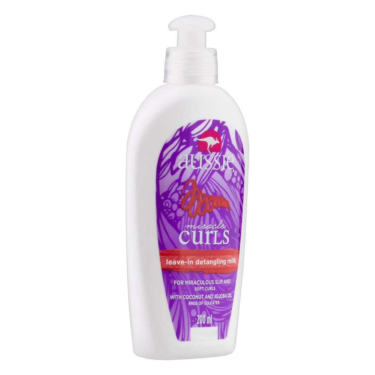 Aussie Creme Leave In Detangling Milk Miraculously Curls 200 Ml