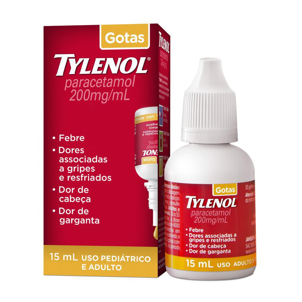 TYLENOL GOTAS INFANTIL 200MG 15 ML x 1 (/ML)