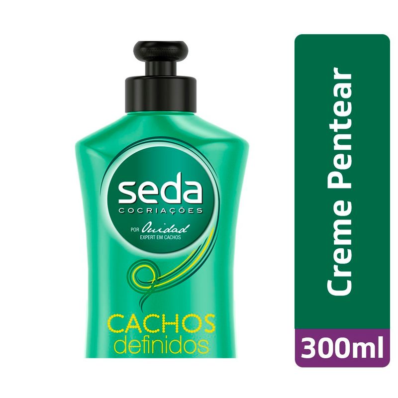 SEDA CREME PENTEAR CREME SEM ENXAGUE CACHOS COMPORTADOS 300 ML x 1