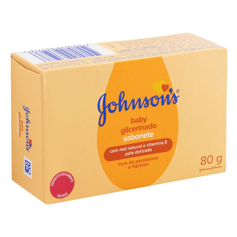 Johnsons baby jabon glicerina 80 gr