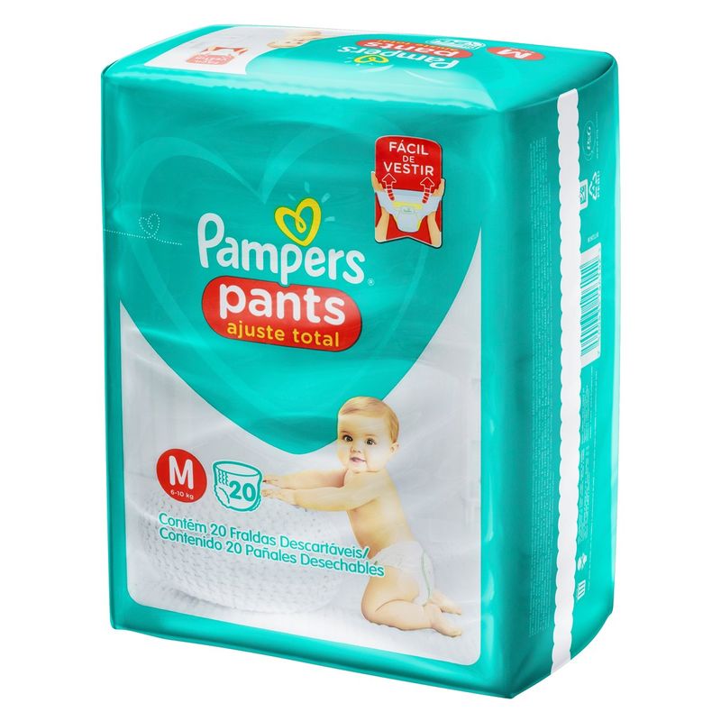 Comprar Fralda Pampers Pants Ajuste Total Tamanho XXG Com 12