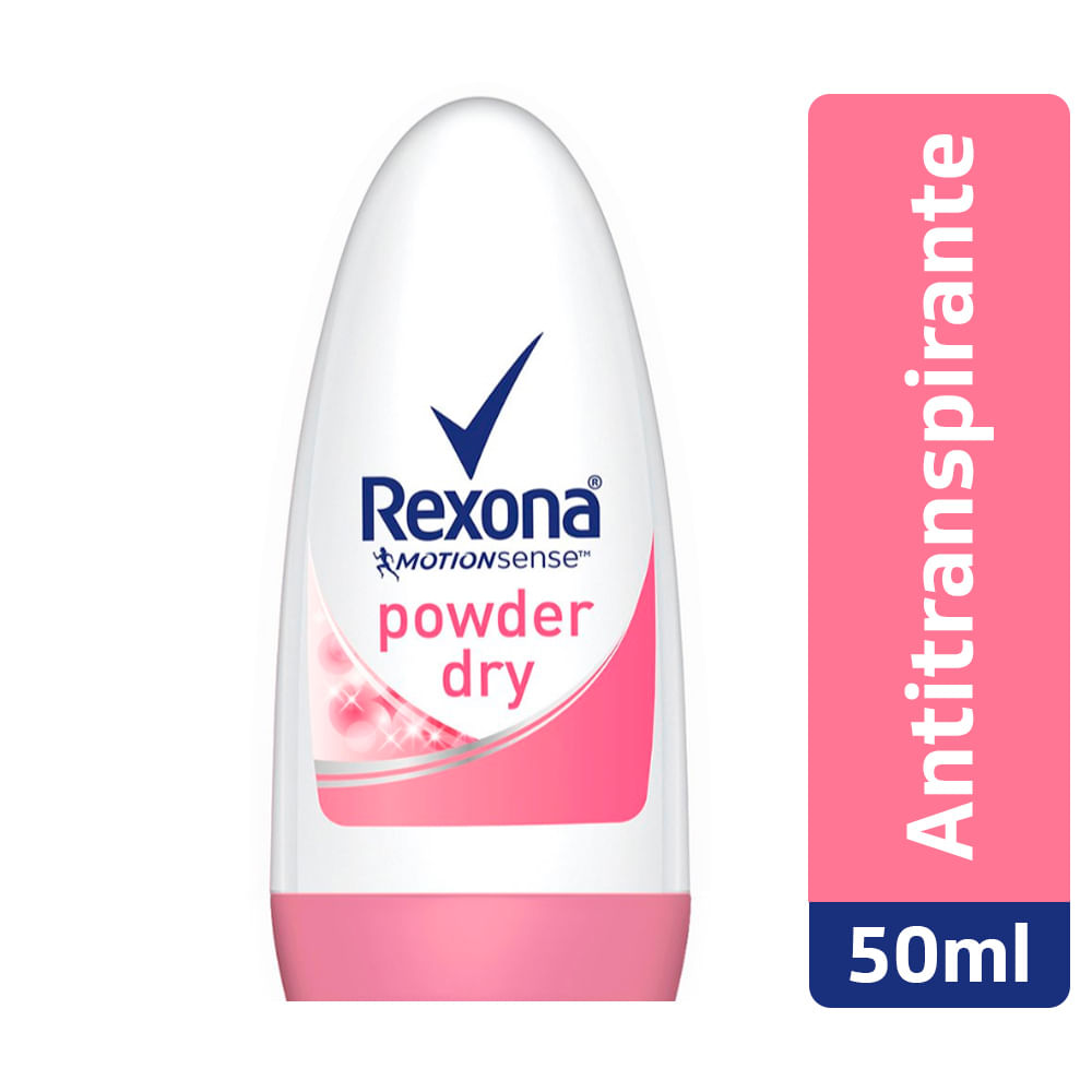 Rexona Powder Dry desodorante roll on feminino 50ml