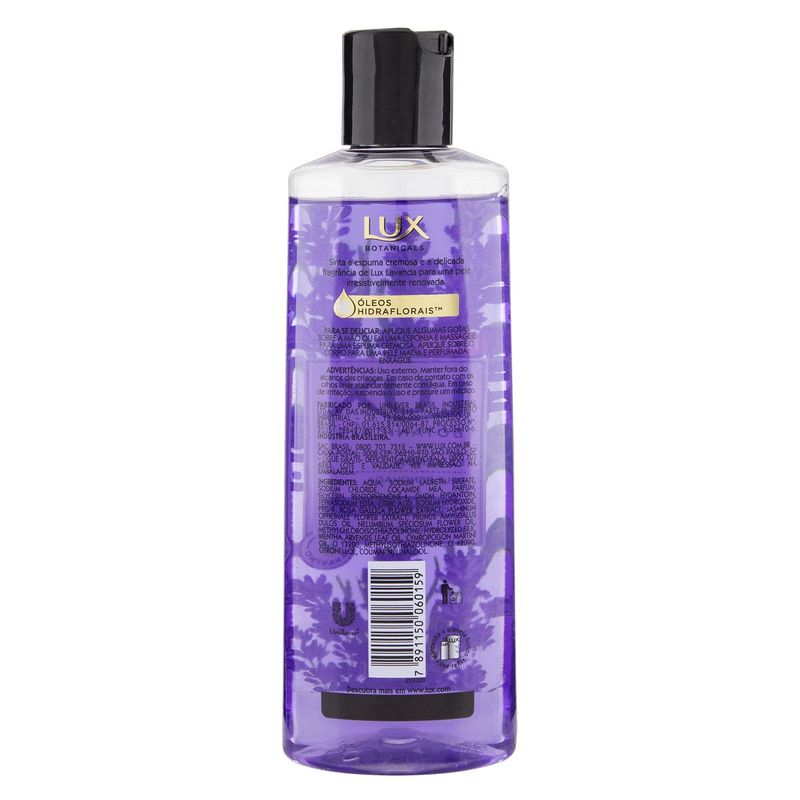 Sabonete Líquido para Mãos Lux Botanicals Lavanda 500ml - Drogaria