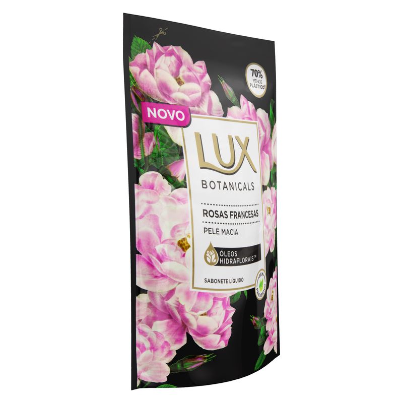 LUX BOTANICALS SABONETE LIQUIDO ROSAS FRANCESAS REFIL 200 ML x 1