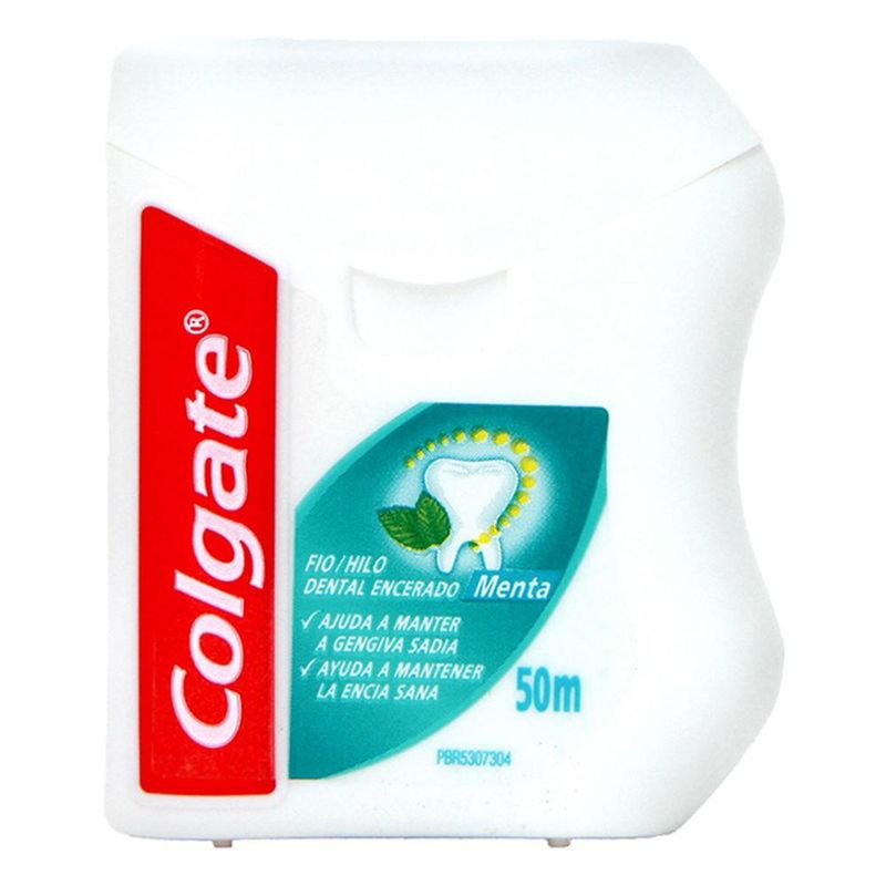 Hilo Dental COLGATE Menta Paquete 50m