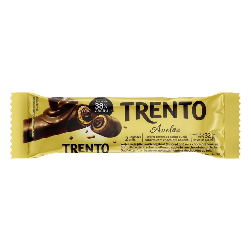 Trento Avelã Chocolate Branco 32g