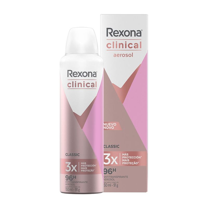 Comprar Desodorante Antitranspirante Aerosol Feminino Rexona