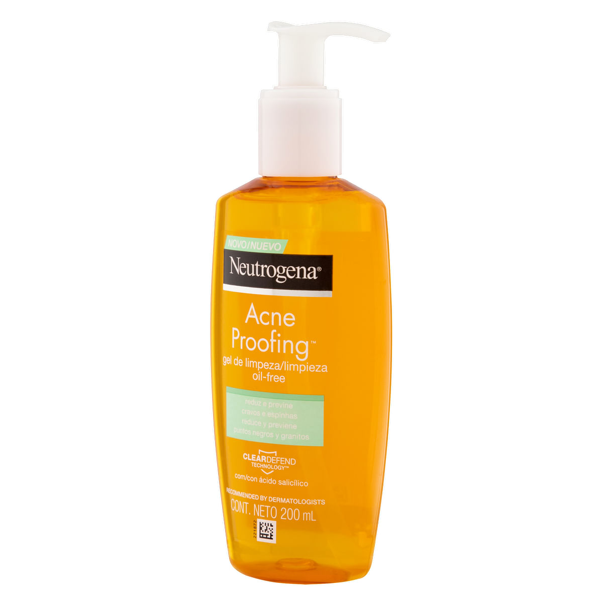 NEUTROGENA GEL ACNE PROOFING 200 ML x 1