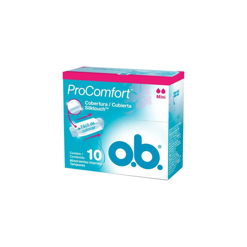 OB PRO COMFORT ABSORVENTE INTERNO MINI x 10