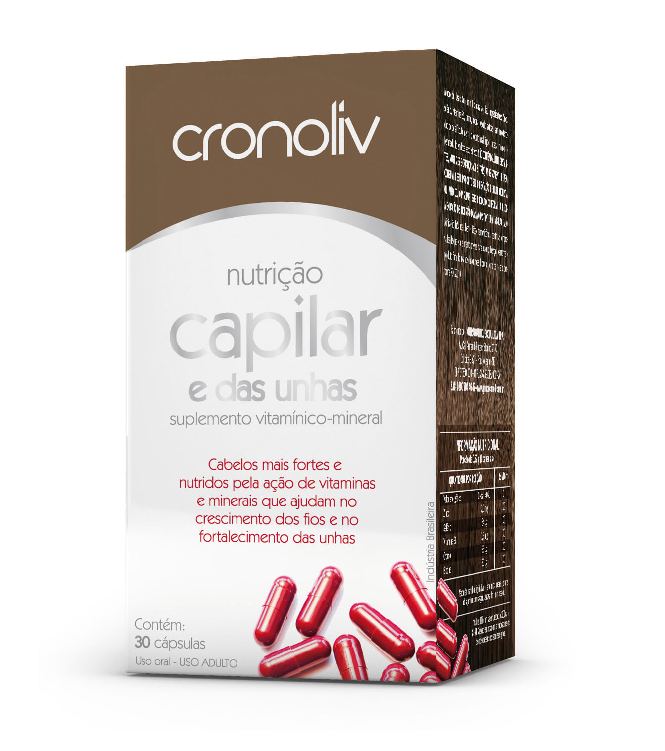 Cronoliv Cabelo e Unha C/ 30 Caps