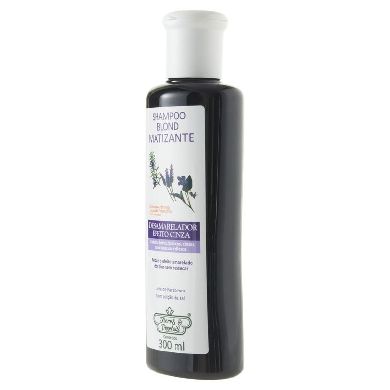 Silver Blonde Tönungsshampoo 300 Ml – Für Blonde & Graue Haare, Matisiert & Pflegt