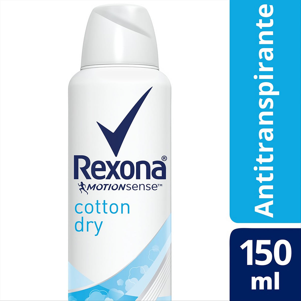 Desodorante Rexona Women Cotton Dry 150ml/90g (aerosol) - mobile-superprix