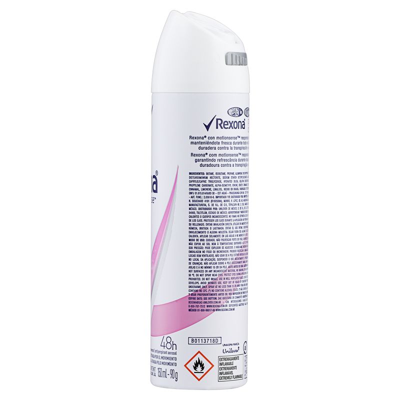 Desodorante Masculino Rexona Motionsense active dry, aerosol, 150mL -  Desodorante Masculino Rexona Motionsense active dry, aerosol, 150mL -  UNILEVER