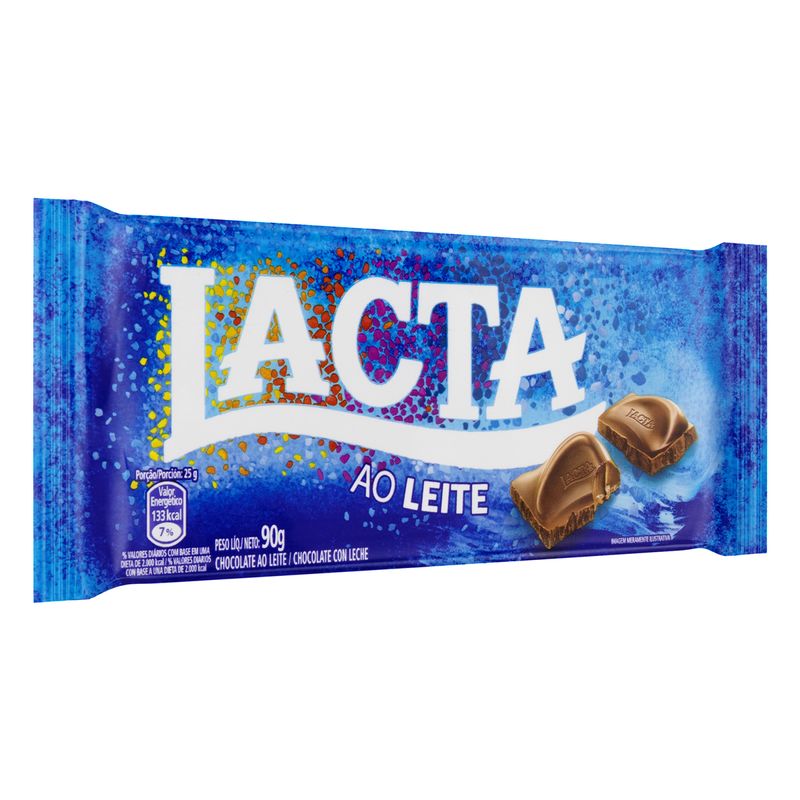 Ofertas de Barra de Chocolate Lacta ao Leite 1 unidade com 20g