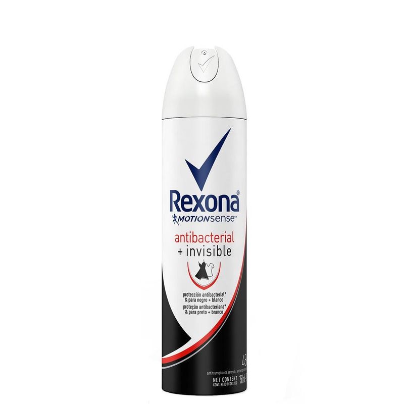 Desodorante Rexona Feminino Invisible Aerossol 150ml - Promofarma