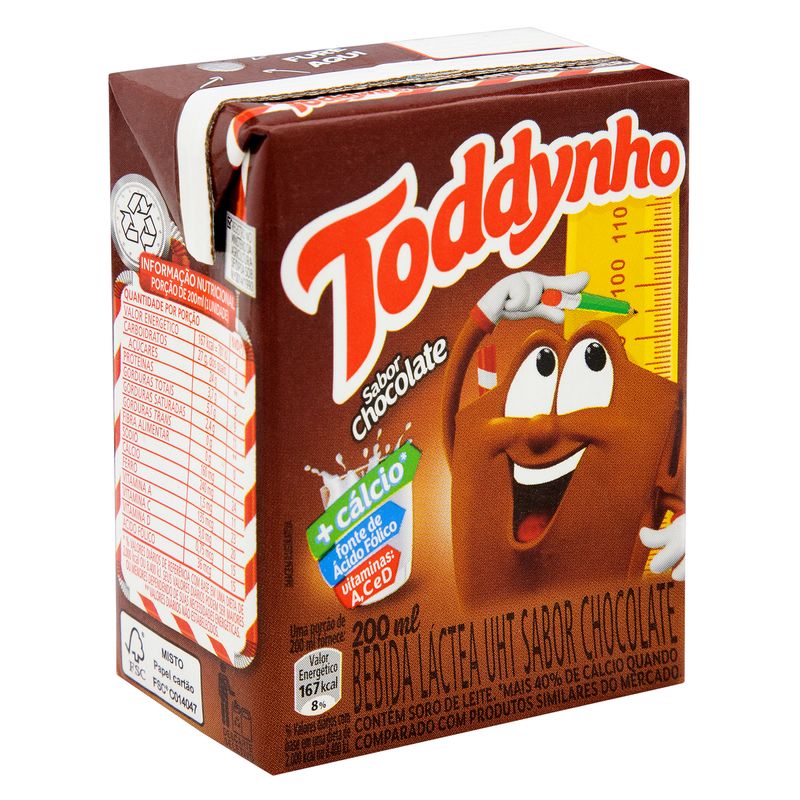 Toddynho Light Chocolate Milk 200 Ml