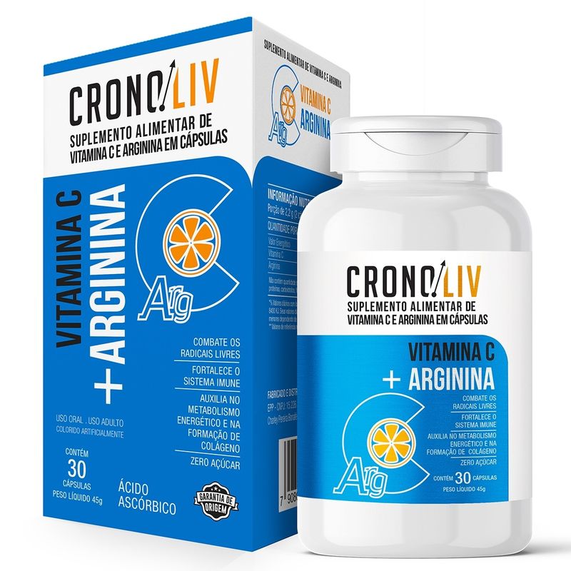 Comprar Vitamina C Efervescente Com 10 Comprimidos Cronovit