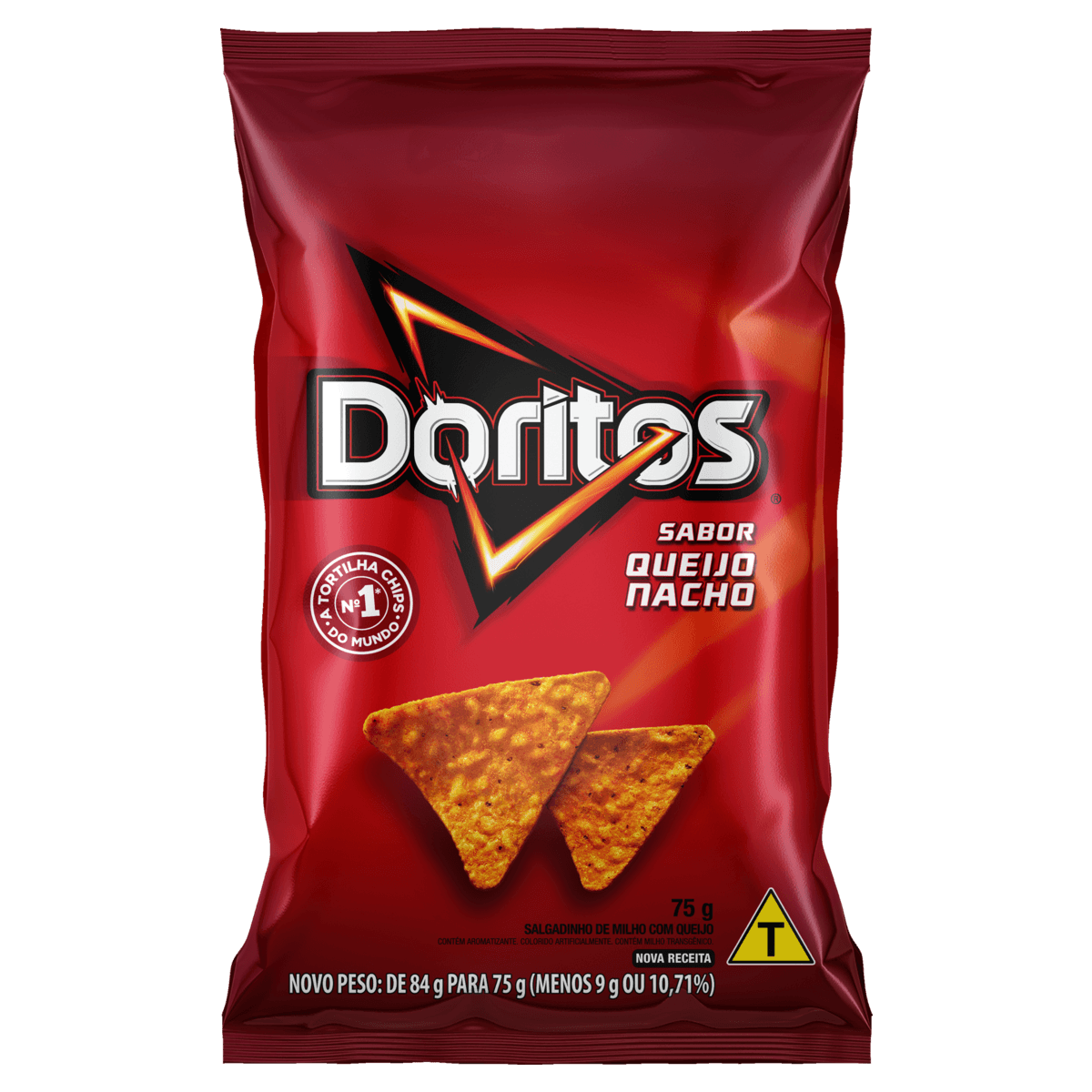 SALGADINHO DORITOS QUEIJO NACHO 75G