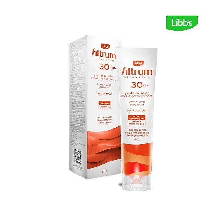 Protetor Solar Facial Filtrum Ultra Seco FPS 30 60g